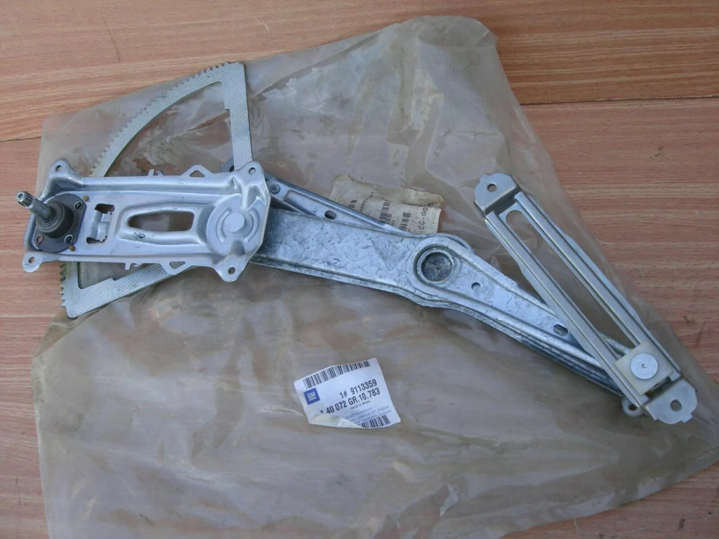 Window Regulator Manual Front Left fits Opel Vauxhall Corsa C 9113359 Genuine View Rear