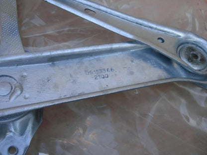 Window Regulator Manual Front Right fits Opel Vauxhall Corsa C 9113366 Genuine View Rear