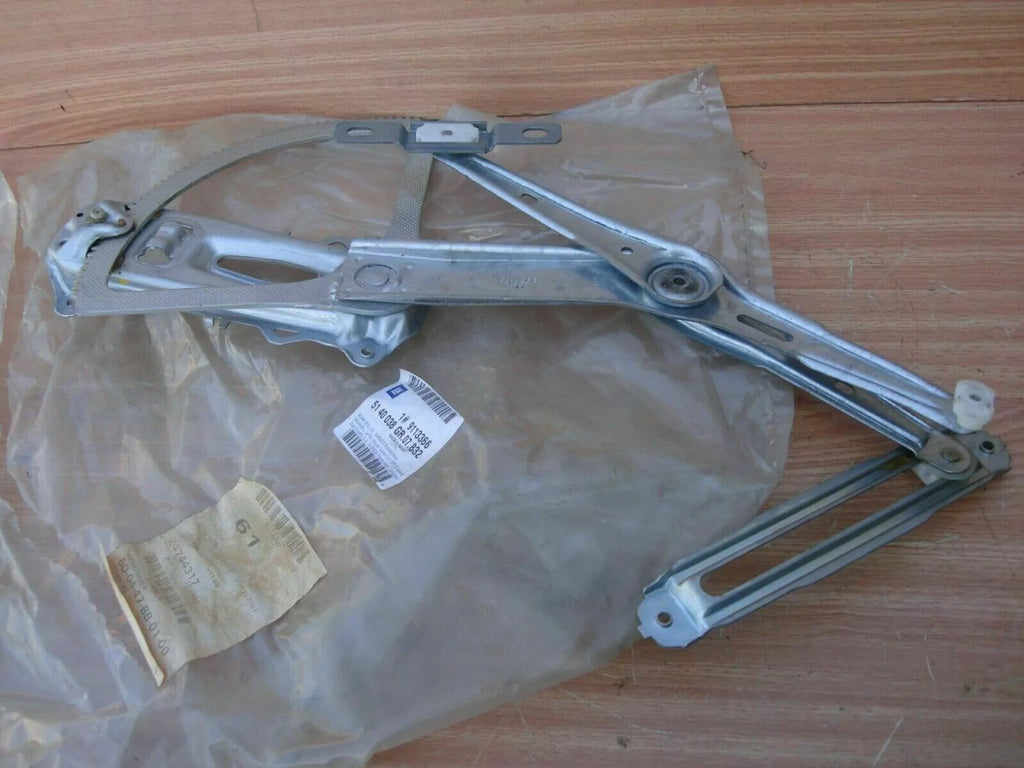 Window Regulator Manual Front Right fits Opel Vauxhall Corsa C 9113366 Genuine View Right