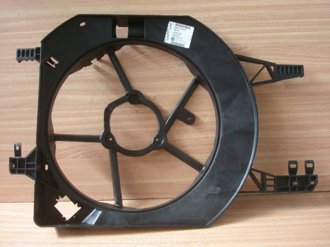 Engine Fan Shroud Cowl fits Opel Vauxhall Vivaro A Renault Trafic Genuine 91159755 View Front