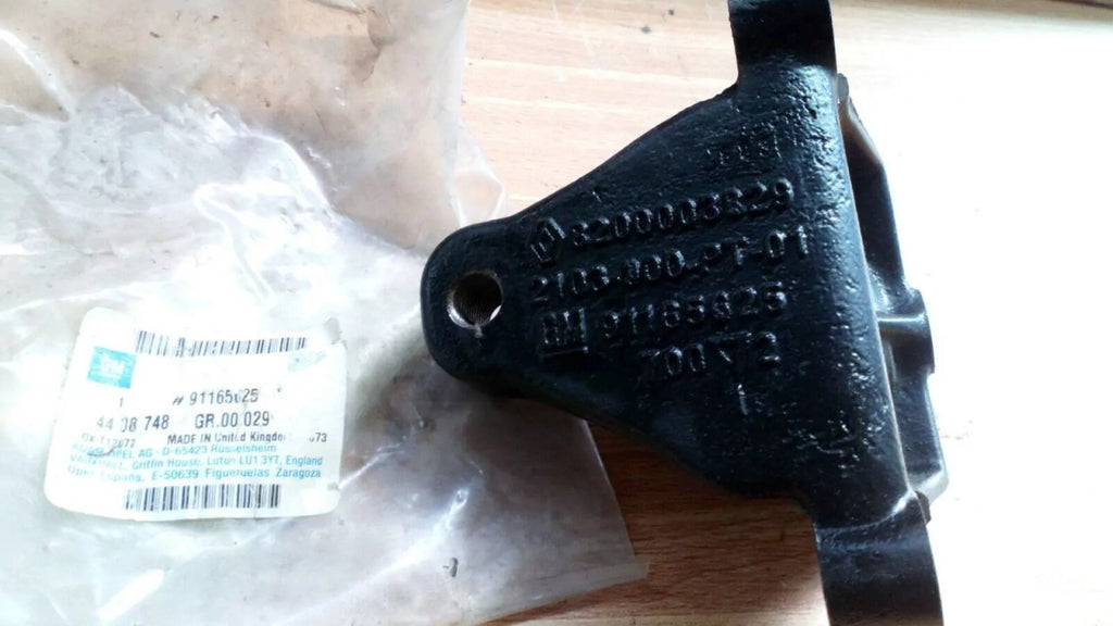 Engine Mount Bracket fits Opel Vauxhall Vivaro A Renault Trafic 91165625 Genuine View Rear