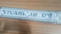 Nameplate VIVARO 1.9 DTI fits Opel Vauxhall Vivaro A 91167839 Genuine View Front