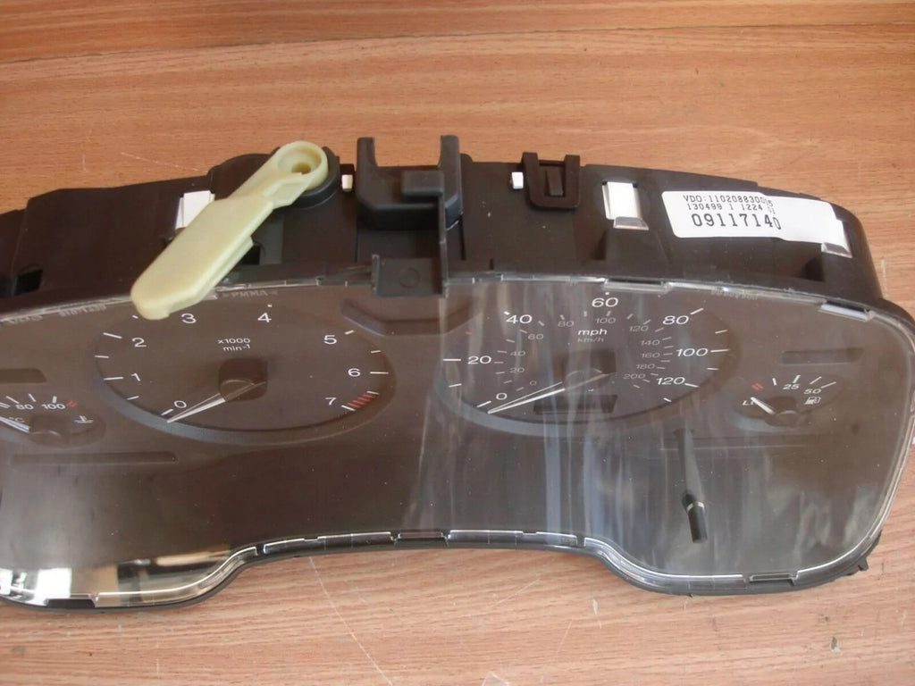 Instrument Cluster Assembly IDENTIFY QQ fits Opel Astra G 9117140 Genuine View Rear
