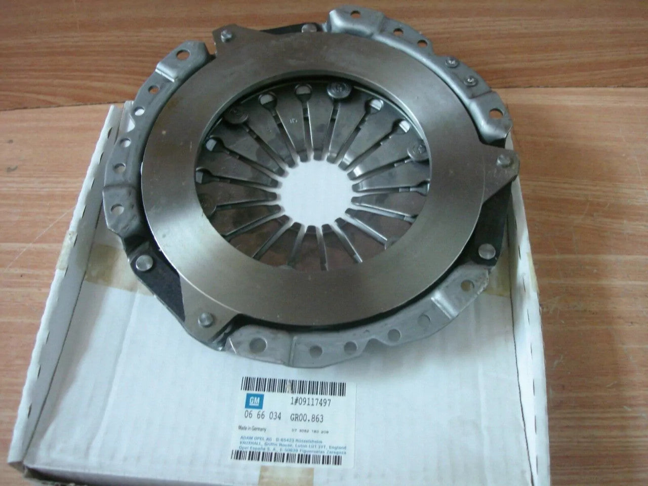 Pressure Plate fits Opel Vauxhall Corsa B Astra G 1.2 1.4 9117497 Genuine View Rear