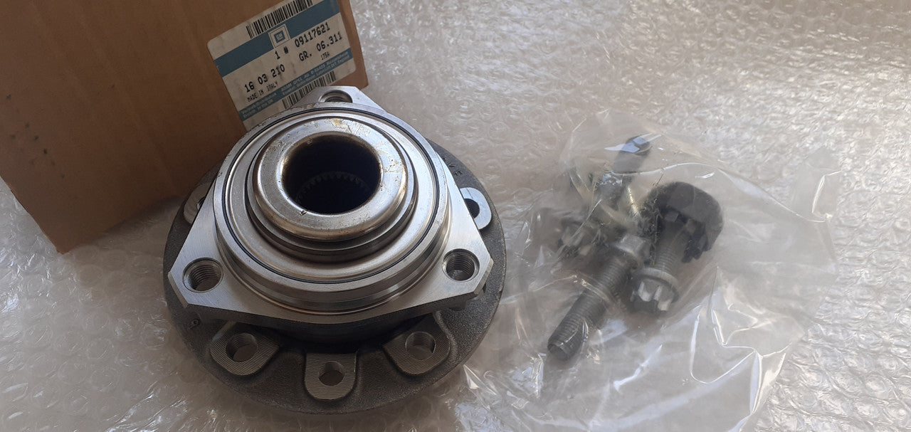 Wheel Hub Bearing Front fits Opel Vauxhall Astra G Zafira A 9117621 Genuine View Front