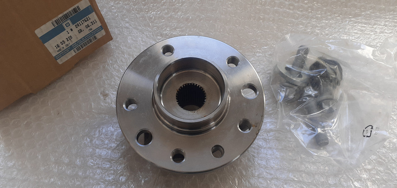 Wheel Hub Bearing Front fits Opel Vauxhall Astra G Zafira A 9117621 Genuine View Rear
