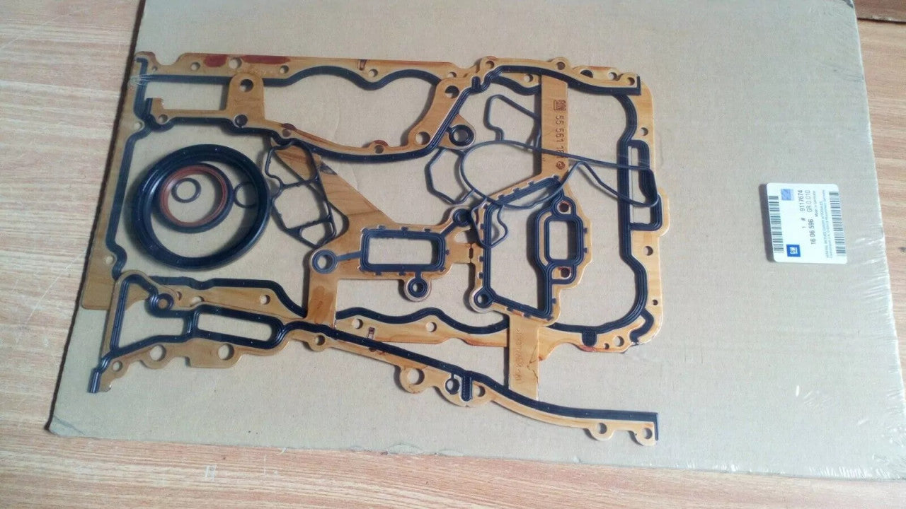 Gaskets Set Bottom Block fits Opel Vauxhall Z12XE 9117674 Genuine View Front