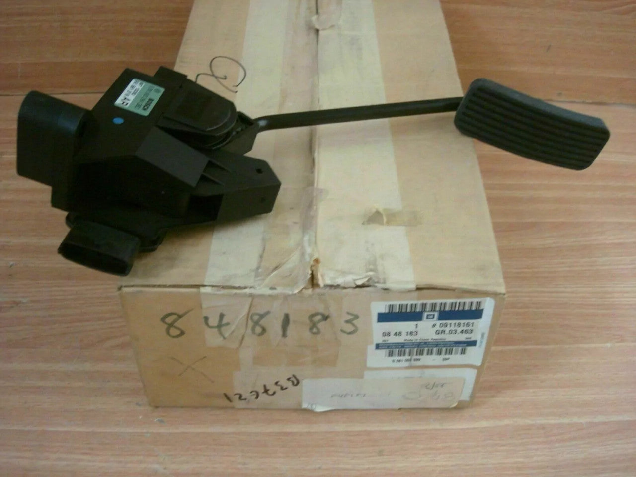 Accelerator Pedal fits Opel Vauxhall Astra G Zafira A 9118161 Genuine View Front