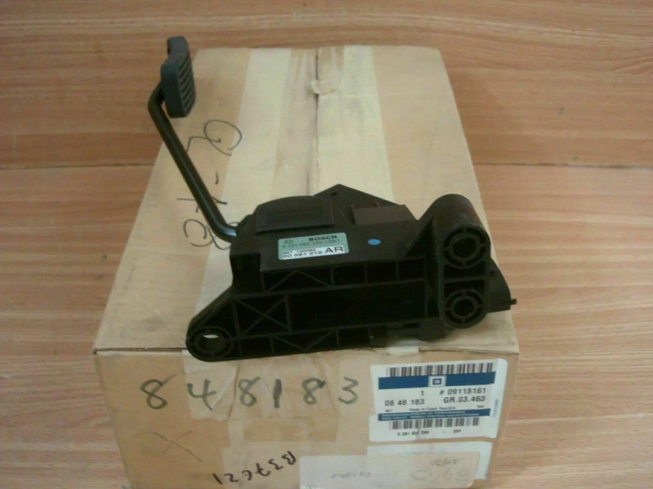 Accelerator Pedal fits Opel Vauxhall Astra G Zafira A 9118161 Genuine View Left