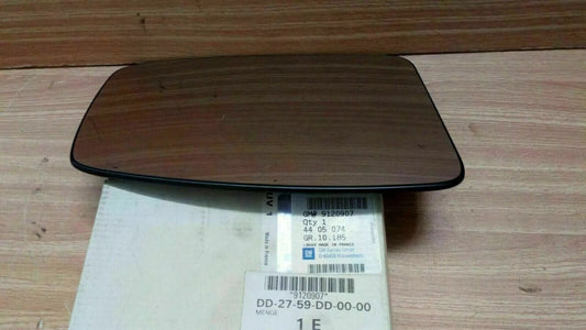 Wing Mirror Glass Upper Left 250mm fits Opel Vauxhall Movano A 9120907 Genuine View Front