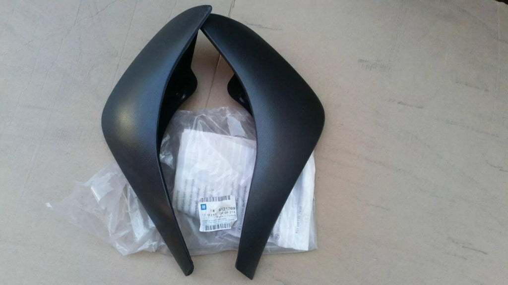 Mud Flaps Splash Guards Rear Set fits Opel Vauxhall Corsa C 9121769 Genuine View Rear