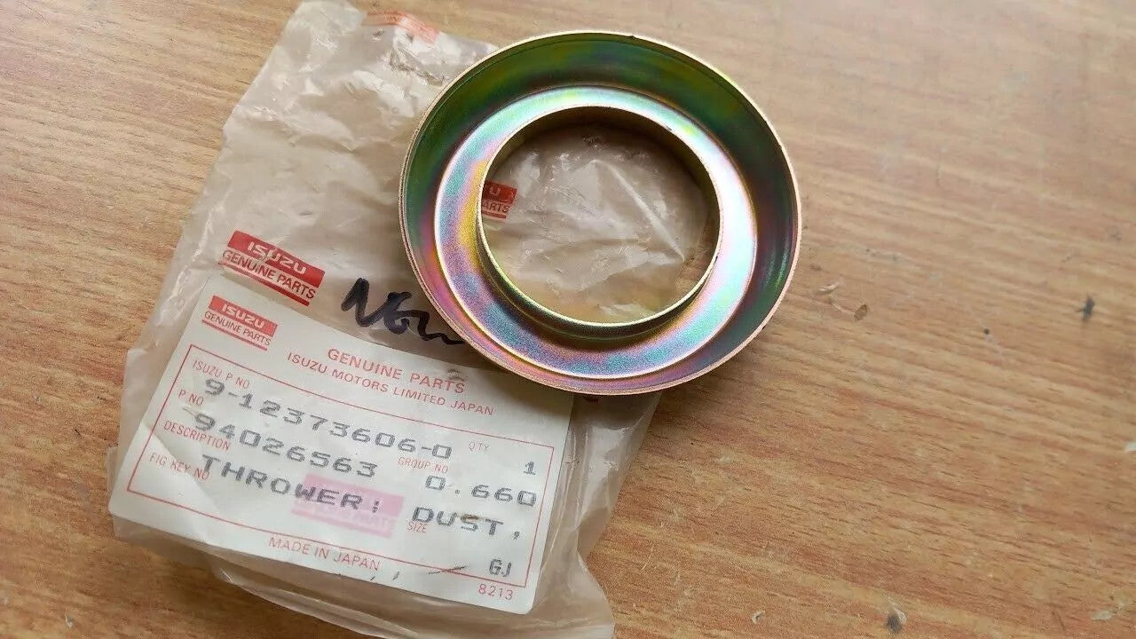 Crankshaft Pulley Seal fits Isuzu Pickup Chevrolet LUV Forklift Genuine 9123736060 View Front