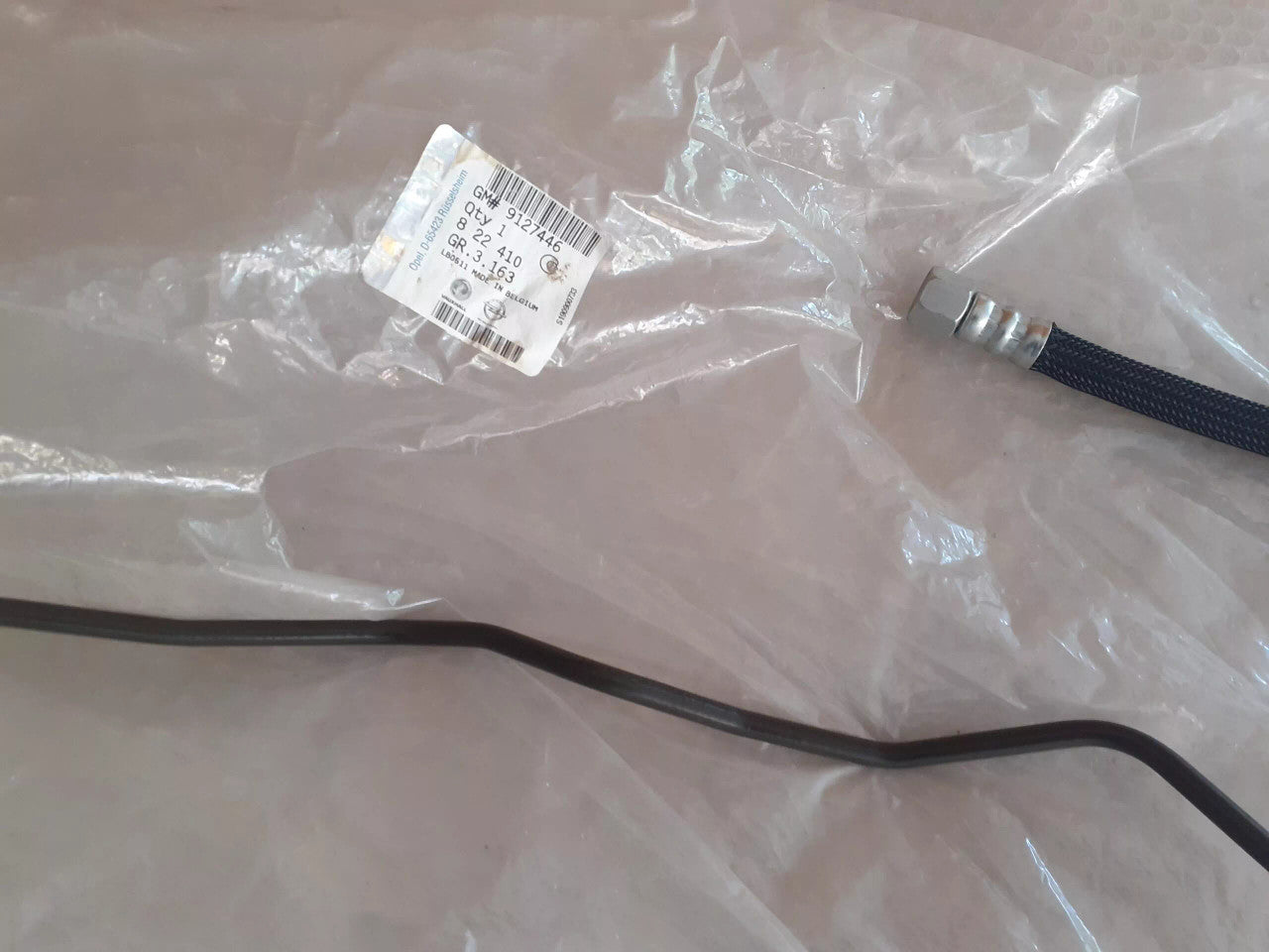 Fuel Pipe Front LHD fits Opel Vauxhall Astra G H Zafira A 9127446 Genuine View Right