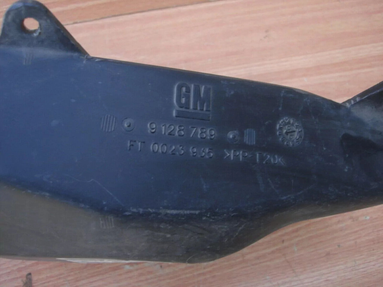 Air Cleaner Resonator fits Opel Vauxhall Corsa B Diesel 9128789 Genuine View Rear