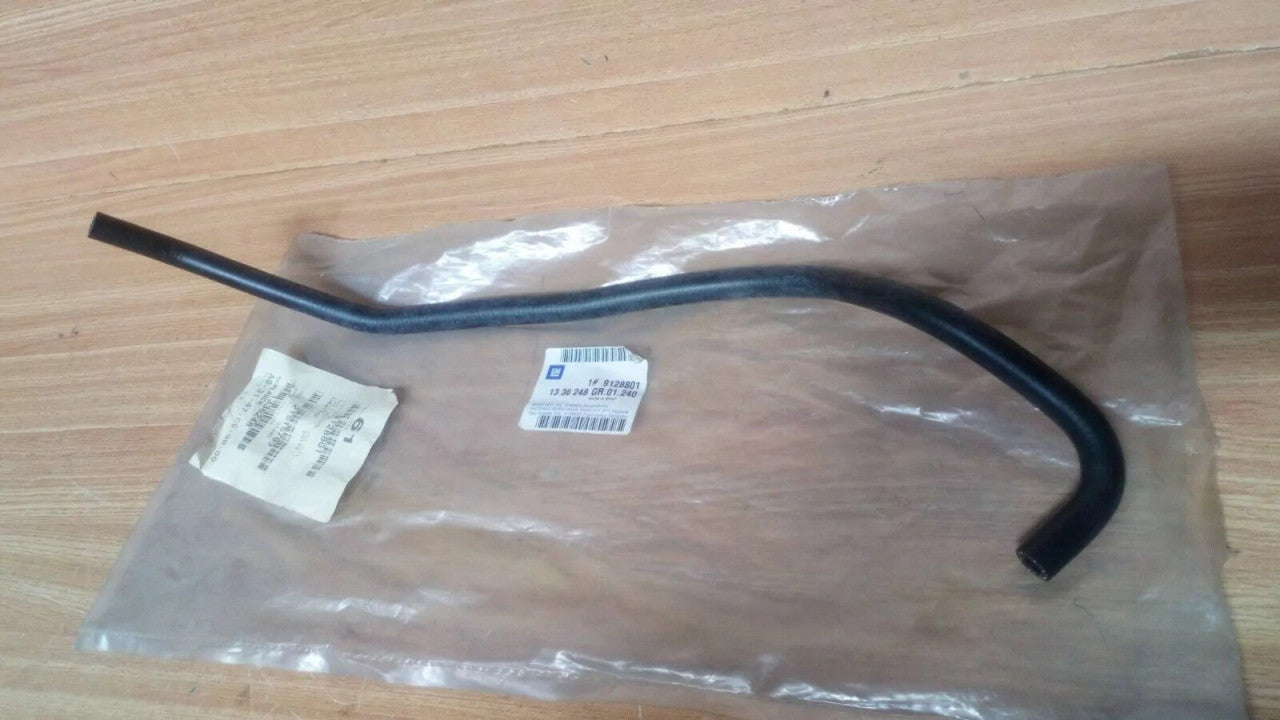 Hose Header Tank to Throttle fits Opel Vauxhall Corsa C Tigra B 9128801 Genuine View Front