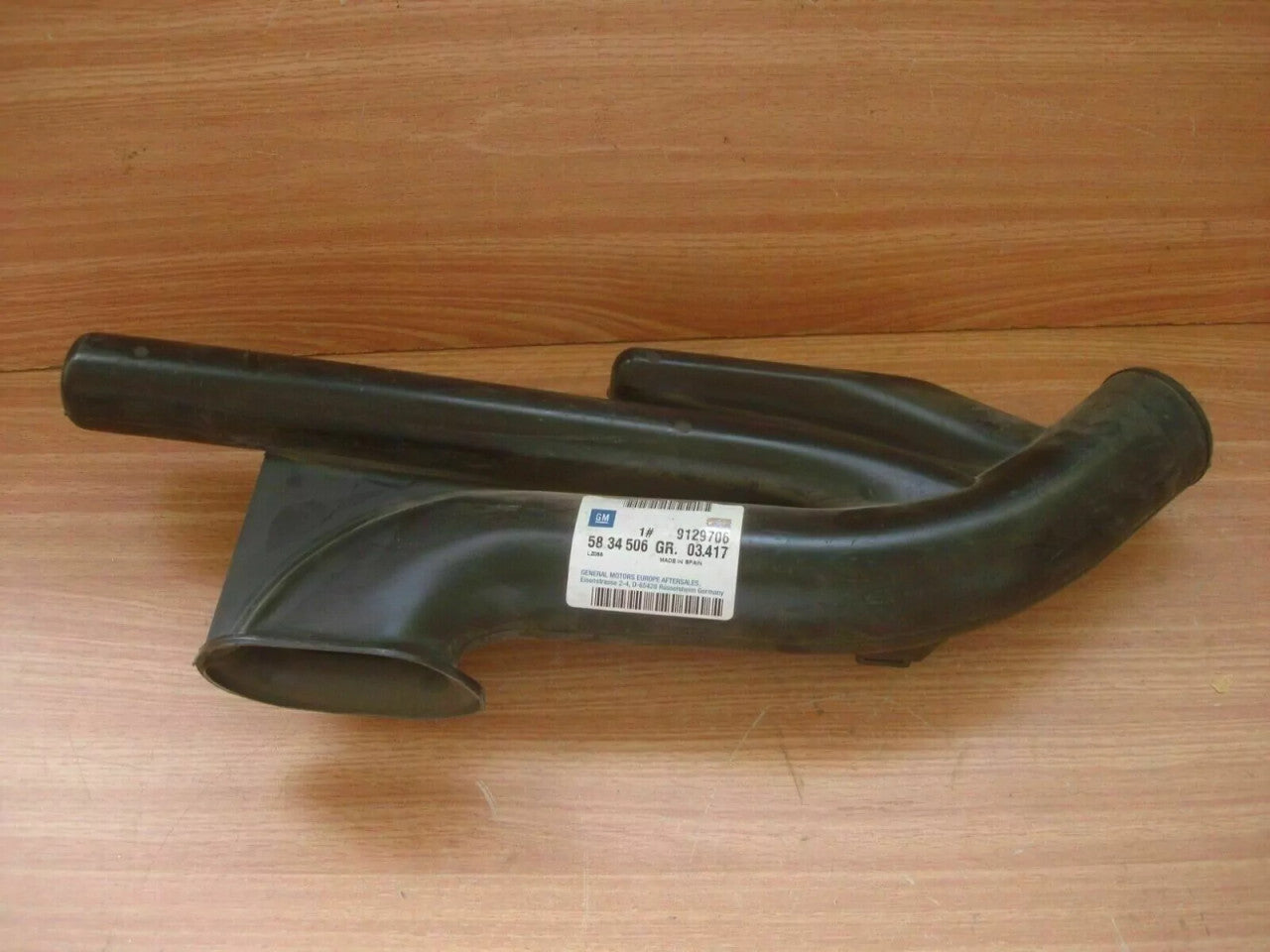 Tube Air Intake fits Opel Vauxhall Meriva A Corsa C Tigra B 9129706 Genuine View Front