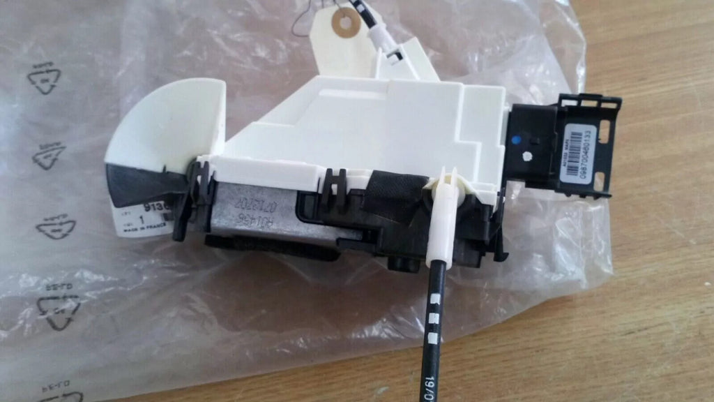 Front Door Lock Right fits Peugeot 308 9136CY Genuine View Left