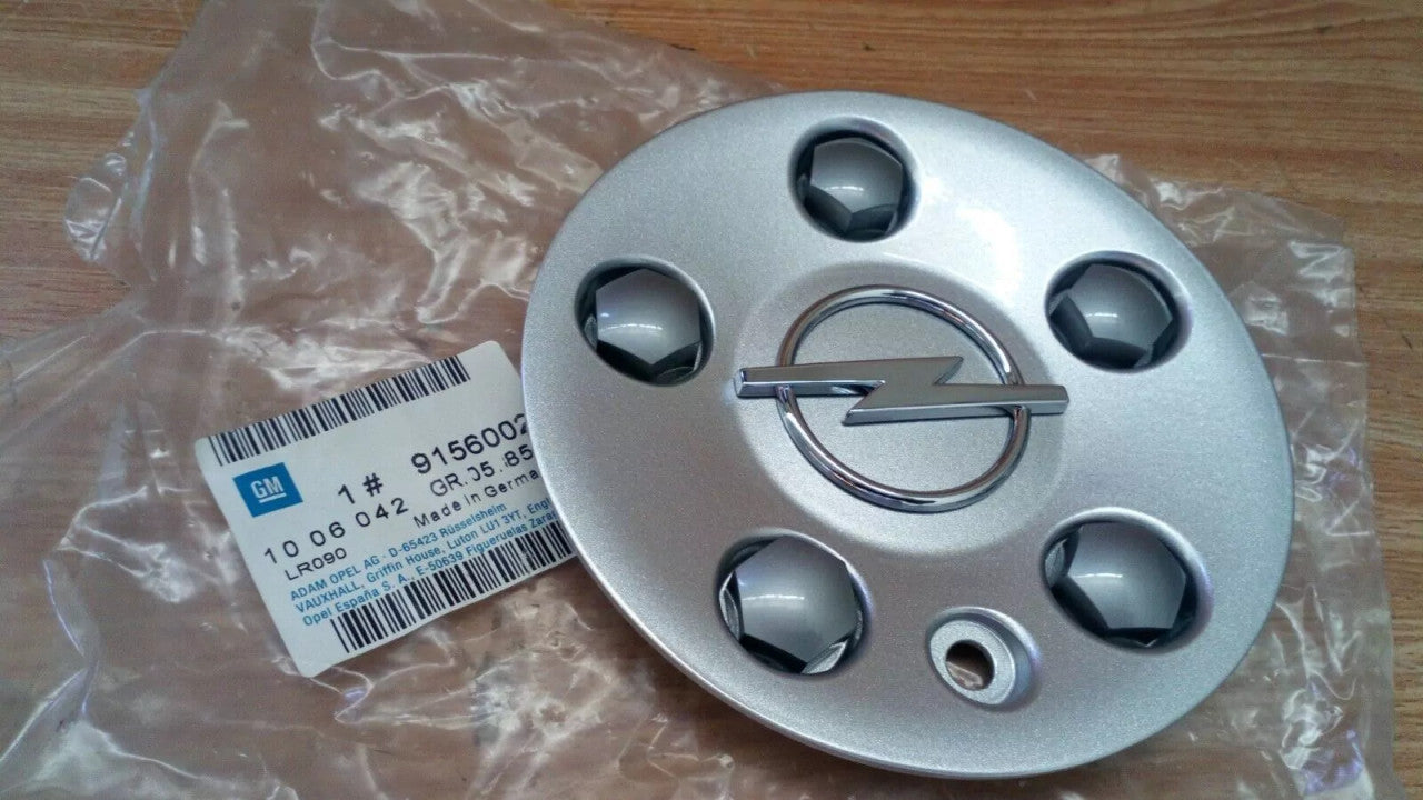 Wheel Center Caps fits Opel Vectra B 9156002 Genuine View Front