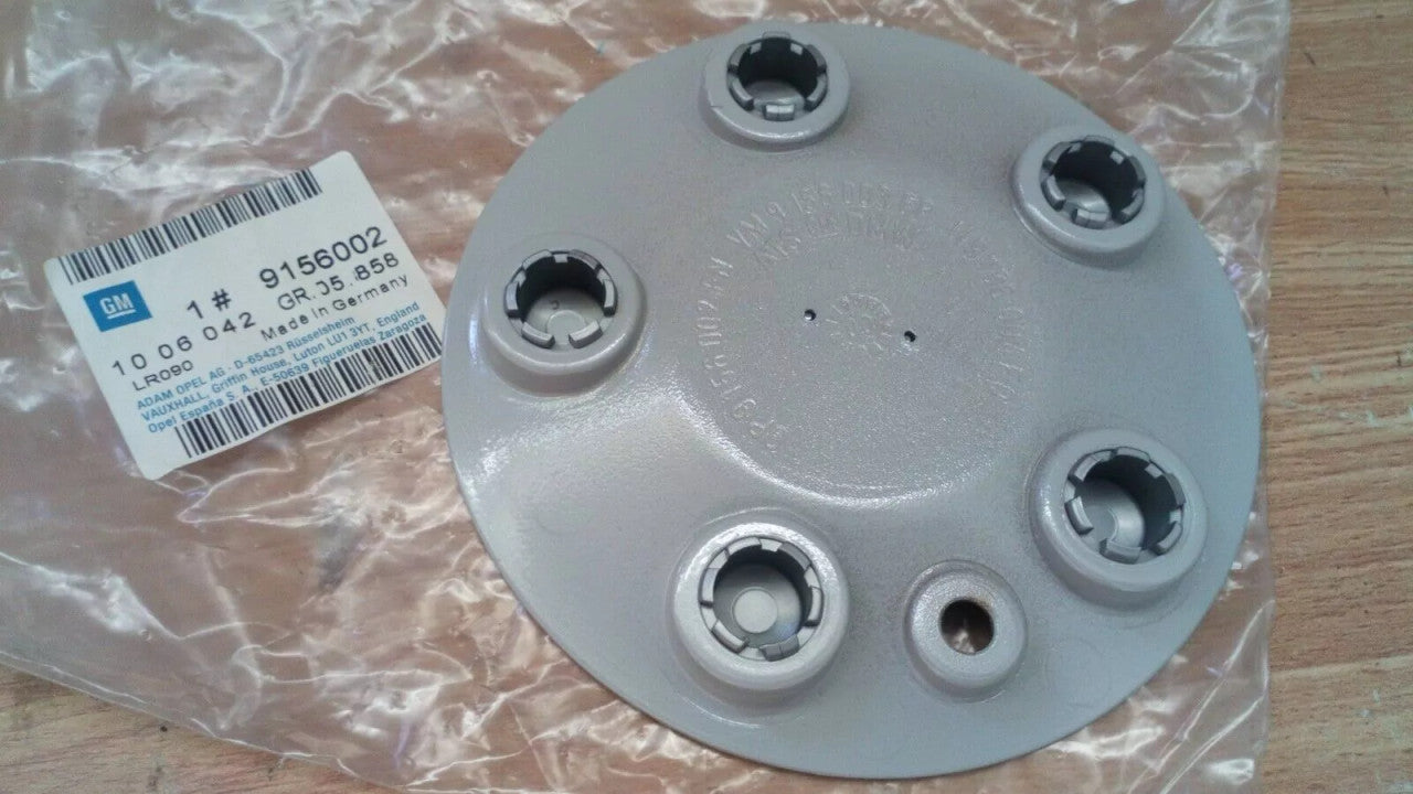 Wheel Center Caps fits Opel Vectra B 9156002 Genuine View Rear