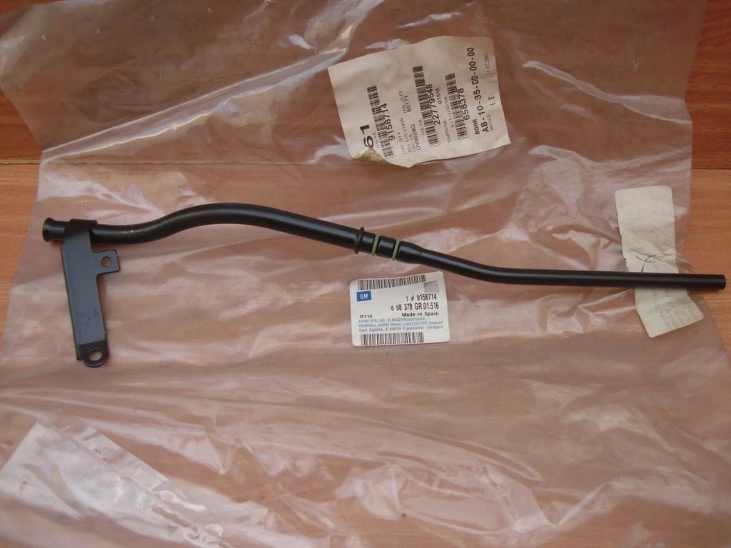 Dipstick Tube fits Opel Vauxhall Astra G Vectra B C Signum Z18XEL 9158714 View Front