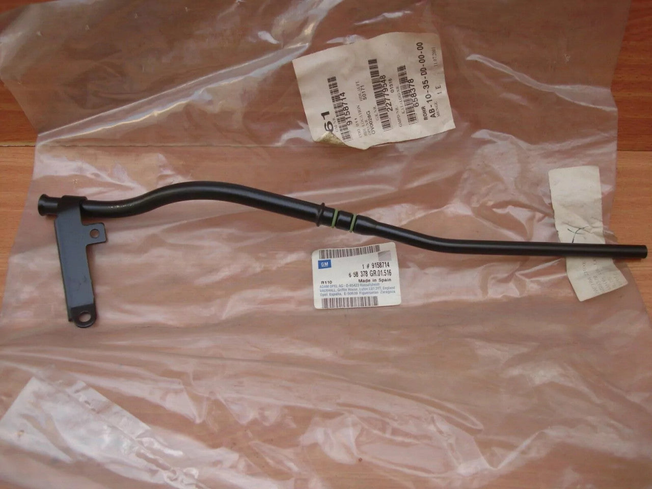 Dipstick Tube fits Opel Vauxhall Astra G Vectra B C Signum Z18XEL 9158714 View Front