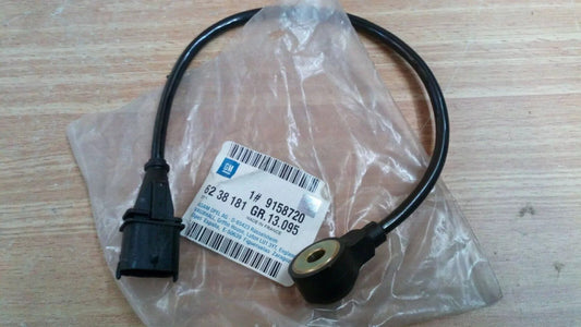 Knock Sensor fits Opel Vauxhall 1.8 9158720 Genuine View Front