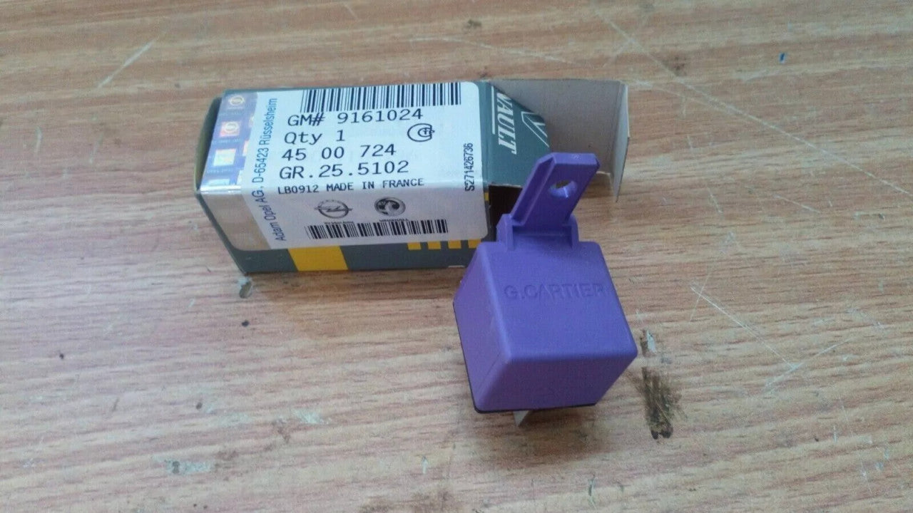 Relay fits Opel Vauxhall Vivaro A Movano A Renault Trafic Master 9161024 Genuine View Rear