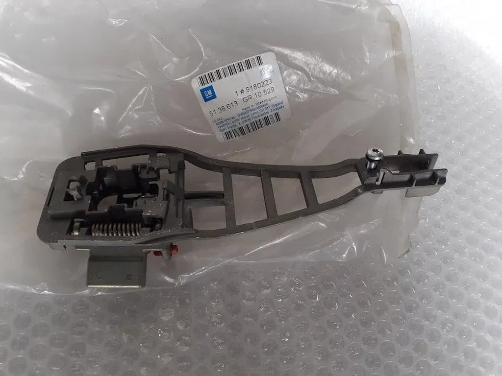 Exterior Door Handle Bracket Front Left RHD fits Opel Vauxhall Vectra C Genuine 9180223 View Upper