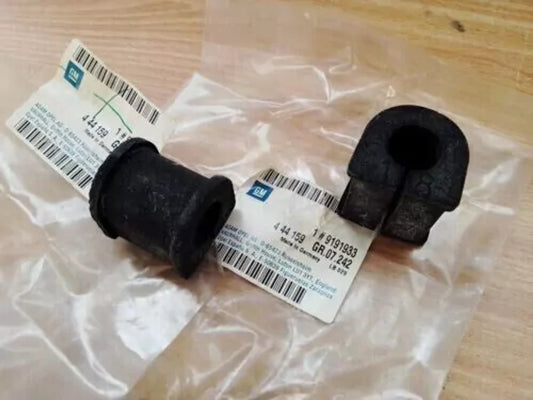 2x Sway Bar Bush Rear Stabilizer fits Opel Vauxhall Vectra B X25XE Y26SE Genuine 9191933 View Front