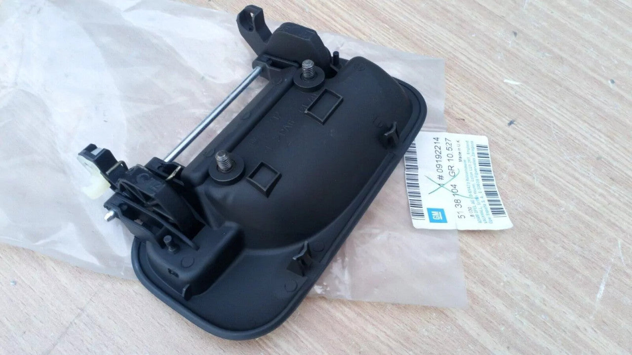 Exterior Door Handle Front Right fits Opel Vauxhall Vectra B 9192214 Genuine View Rear