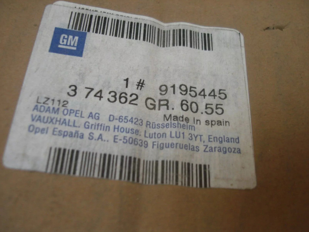Axle Front Left IDENTIFY MR fits Opel Vauxhall Corsa B 9195445 Genuine View Right