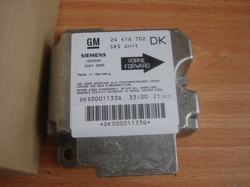 Control Module fits Opel Vauxhall Vectra B 9195783 Genuine View Rear