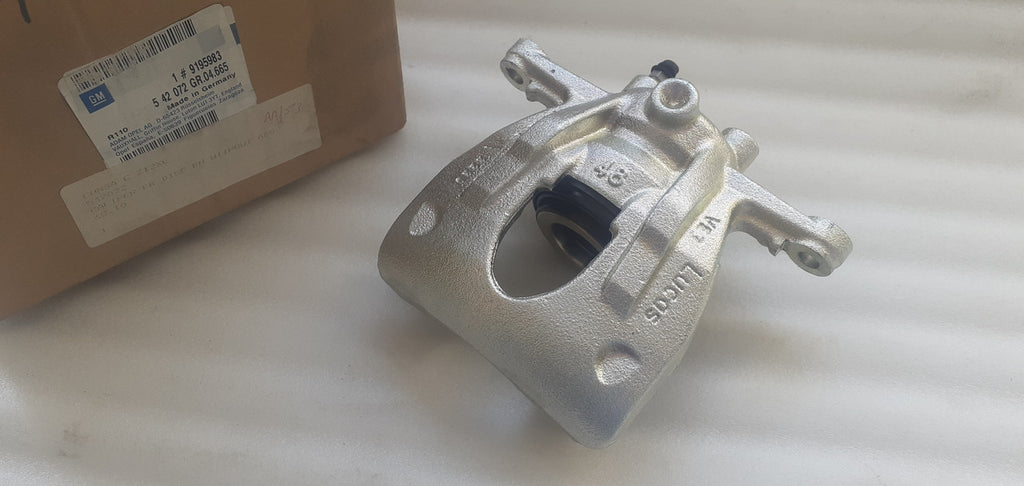 Caliper Front Right fits Opel Vauxhall Corsa C 9195983 Genuine View Rear