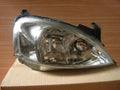Headlight Right RHD fits Opel Vauxhall Corsa C 9196237 Genuine View Front