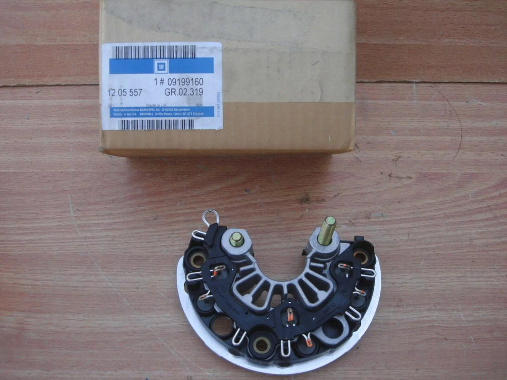 Alternator Diode Plate fits Opel Vauxhall Vectra B C Signum Y26SE Z32SE Genuine 9199160 View Front