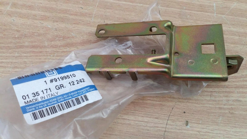 Trunk Lid Lock Bracket fits Opel Vauxhall Astra G 9199510 Genuine View Rear