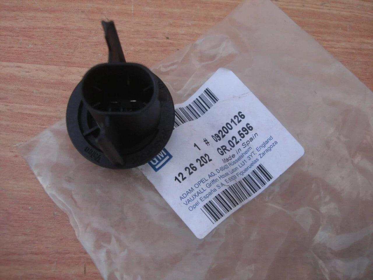 Fog Light Socket Bulb Rear fits Opel Vauxhall Meriva A Corsa C 9200126 Genuine View Rear