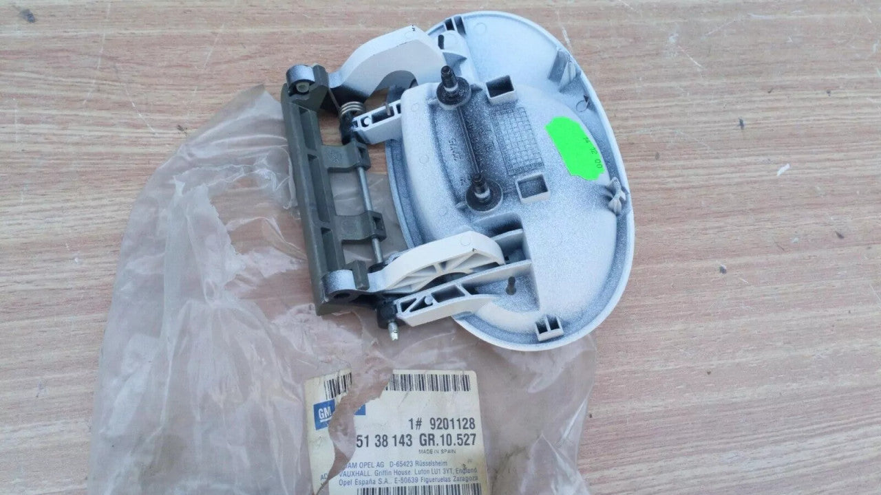 Exterior Door Handle Right Prime fits Opel Vauxhall Corsa C Meriva A 9201128 View Rear