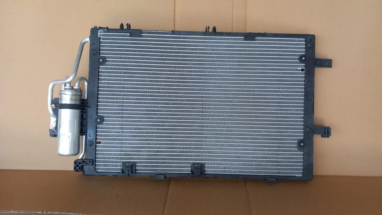 Air Condition Condenser Dehydrator fits Opel Vauxhall Corsa C 9201959 Genuine View Front