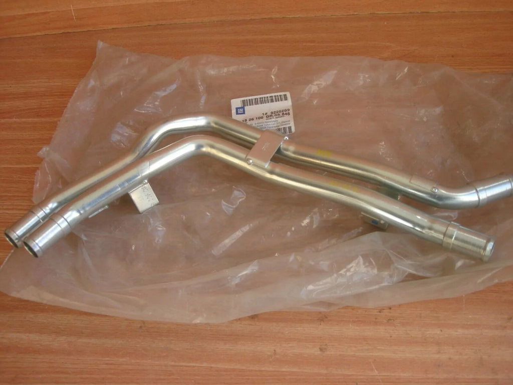 Heater Auxiliary Pipes fits Opel Vauxhall Corsa C 9226289 Genuine View Rear