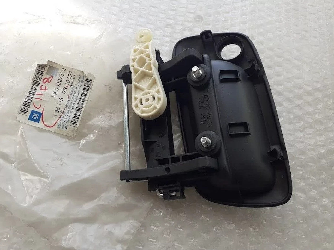 Exterior Door Handle Front Right fits Opel Vauxhall Astra G Zafira A 9227372 View Rear
