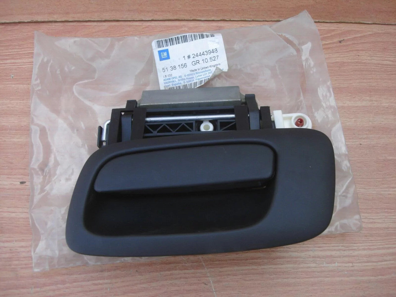 Exterior Door Handle Left fits Opel Vauxhall Astra G Zafira A 24443948 Genuine 9227373 View Front