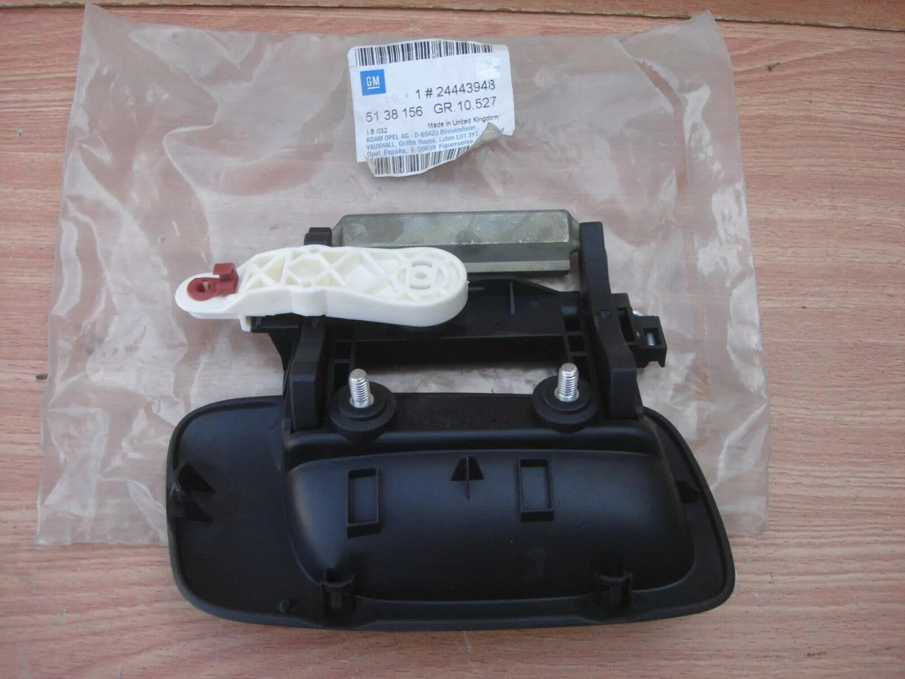 Exterior Door Handle Left fits Opel Vauxhall Astra G Zafira A 24443948 Genuine 9227373 View Rear
