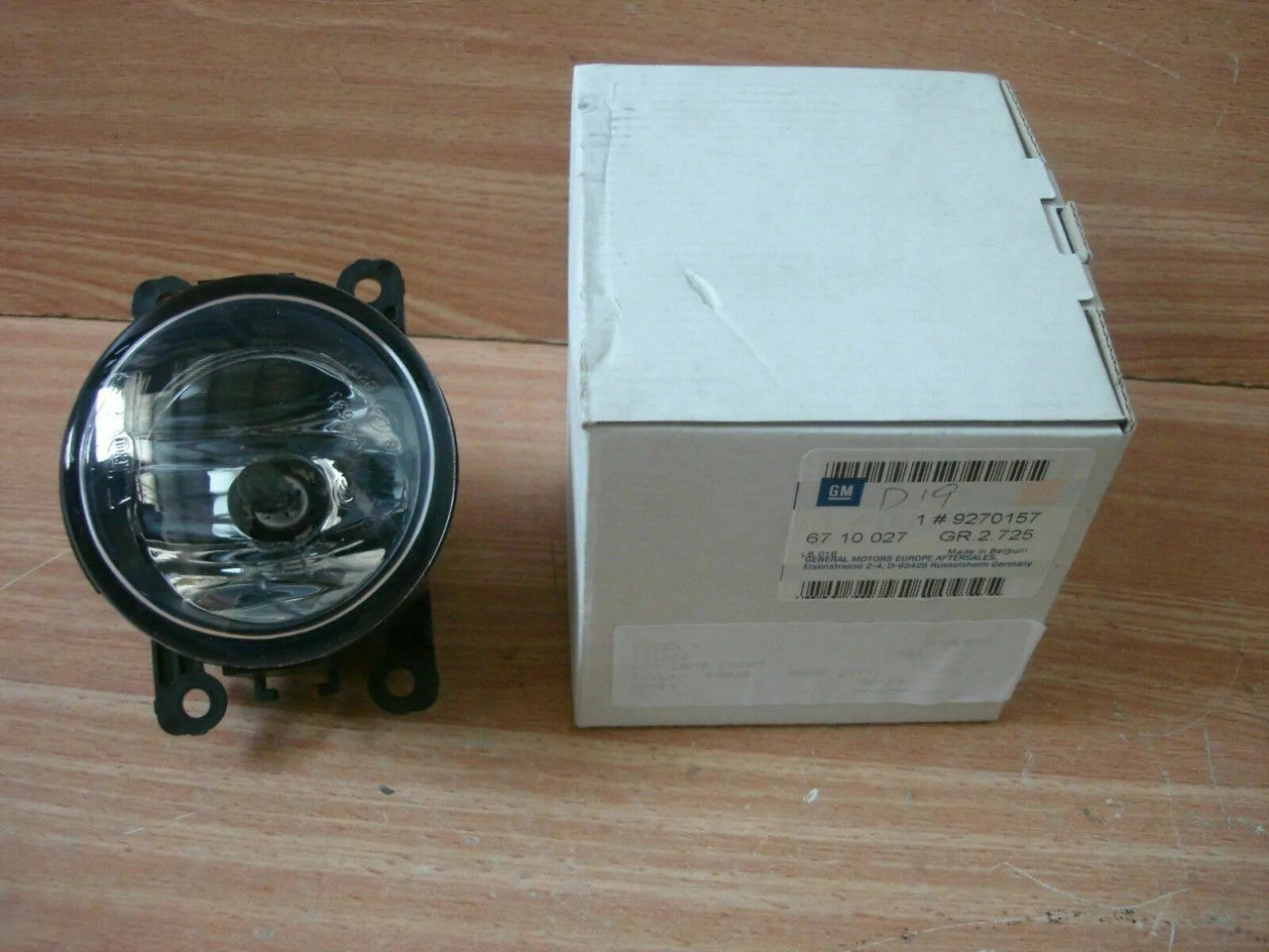 Fog Light fits Opel Vauxhall Vectra C Astra G H Corsa D Zafira B 9270157 Genuine View Front