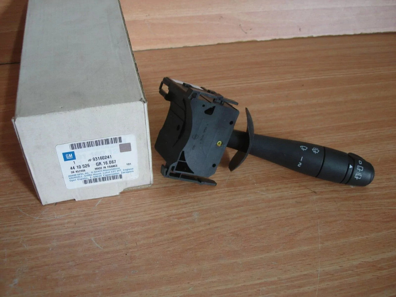 Steering Column Switch fits Opel Vauxhall Vivaro A Renault Trafic 93160241 View Right