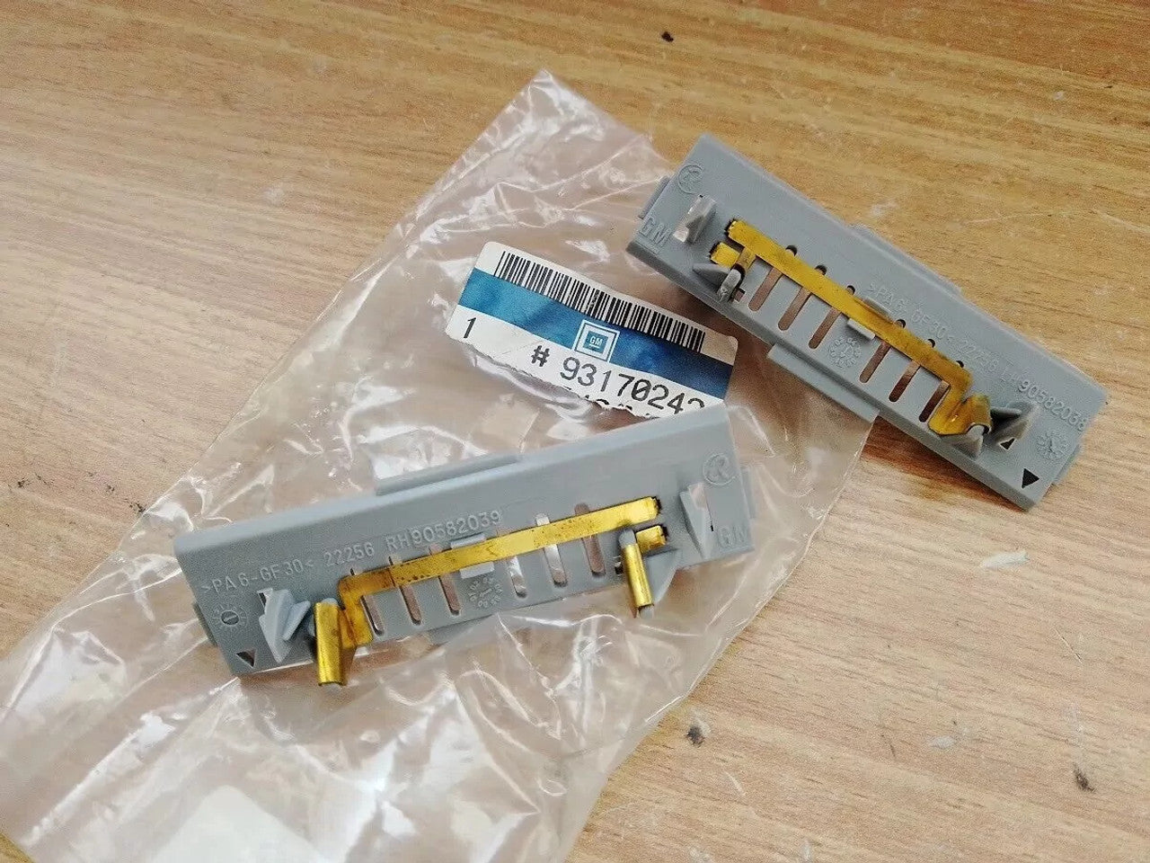 Number Plate Light Kit Mount fits Opel Vauxhall Zafira A Corsa Combo C 93170242 View Front