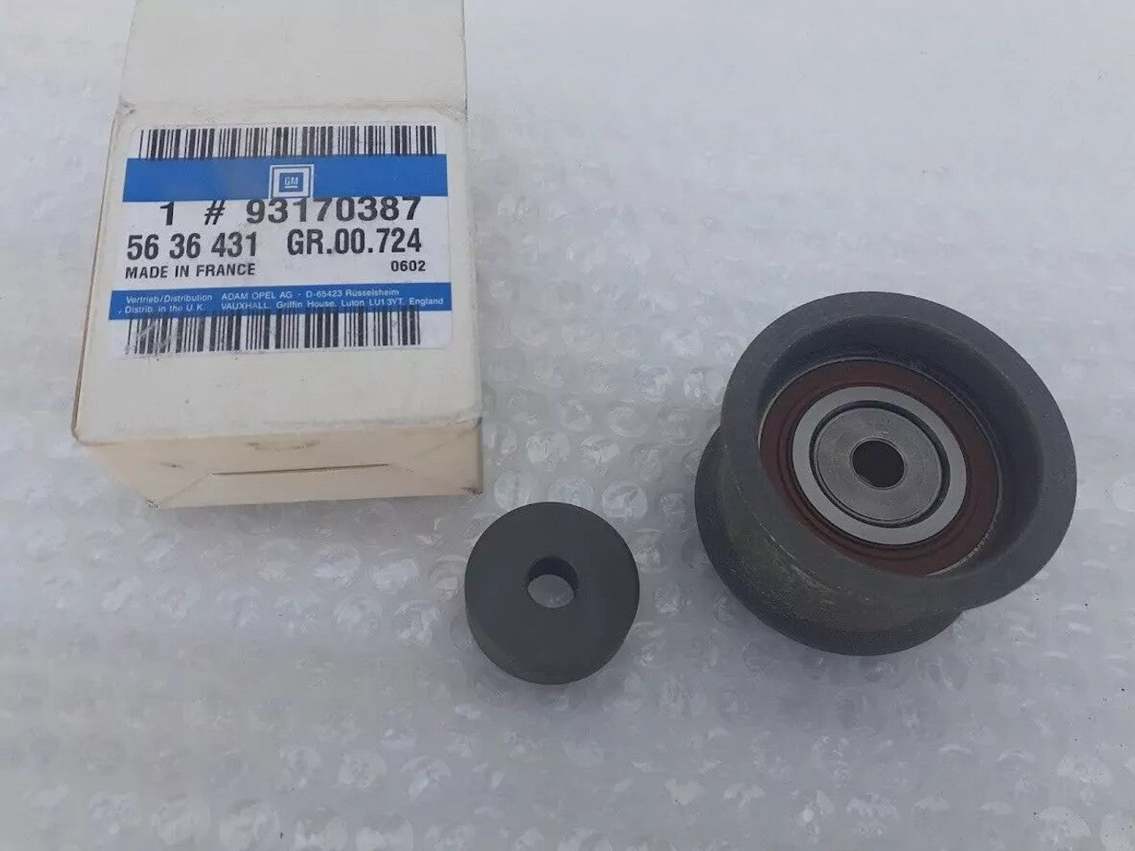 Pulley Timing Belt fits Opel Vauxhall X25XE Y26SE X30XE Z32SE 93170387 Genuine View Front