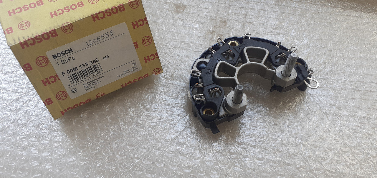 Alternator Diode Rectifier fits Opel Vauxhall Astra H Corsa C D Vectra C Signum 93172292 View Front