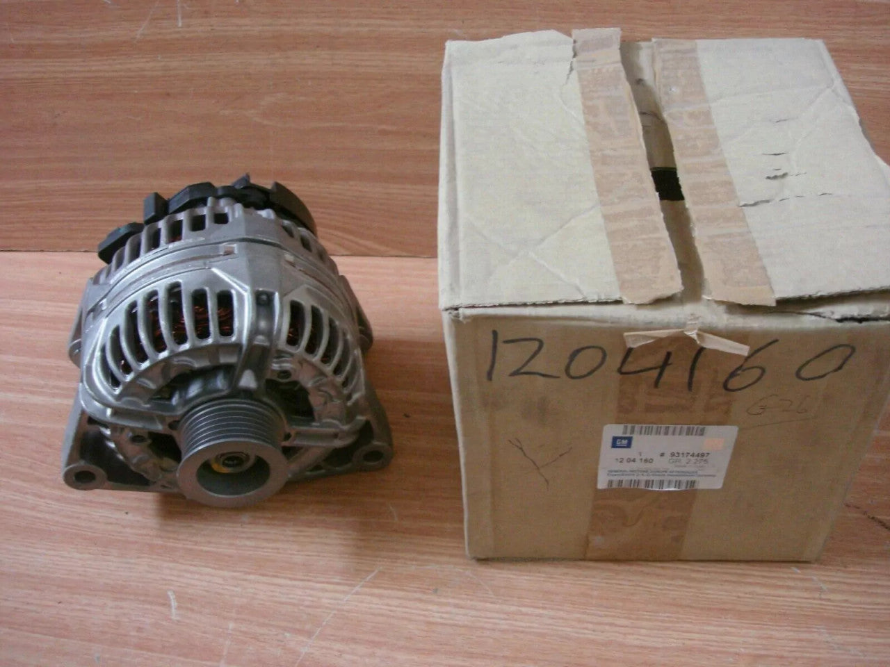 Alternator fits Opel Vauxhall Omega B Astra G Vectra B C Signum 93174497 Genuine View Front