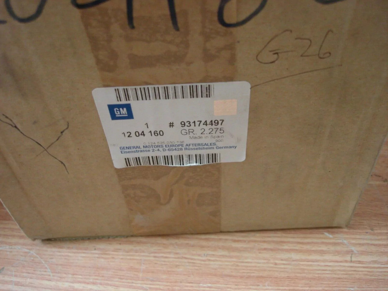 Alternator fits Opel Vauxhall Omega B Astra G Vectra B C Signum 93174497 Genuine View Upper